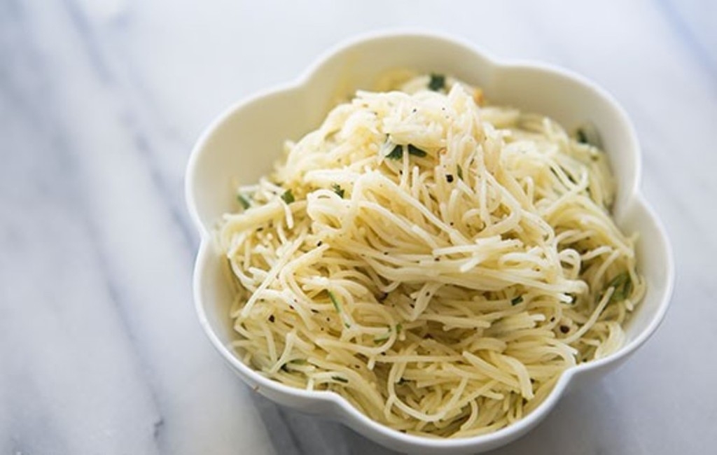 Angel Hair with Oil and Garlic