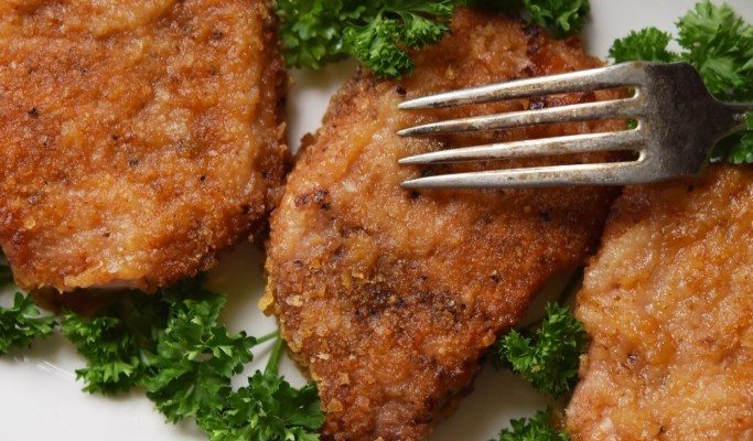 Crispy Baked Pork Chops