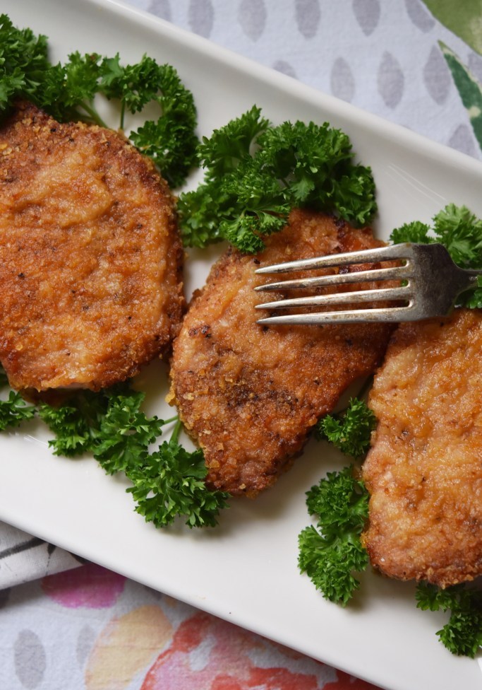 Crispy Baked Pork Chops