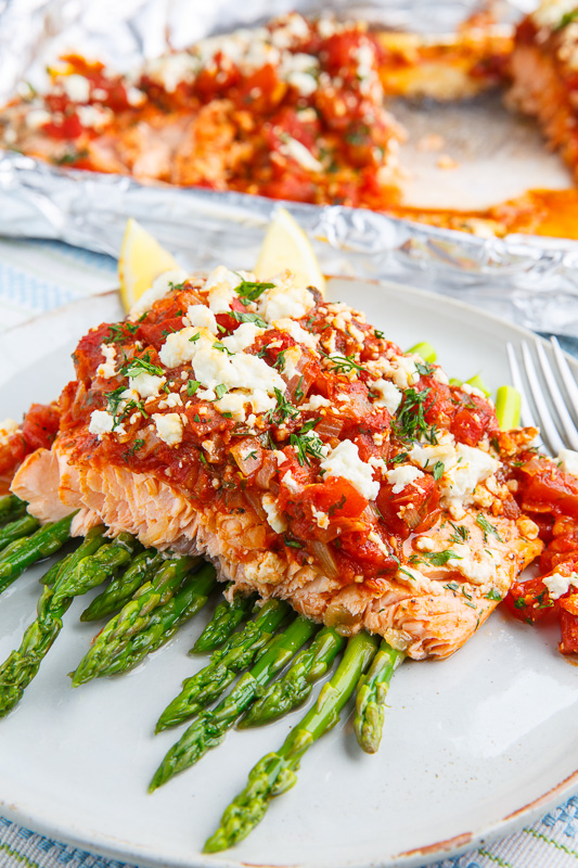 Greek Baked Salmon